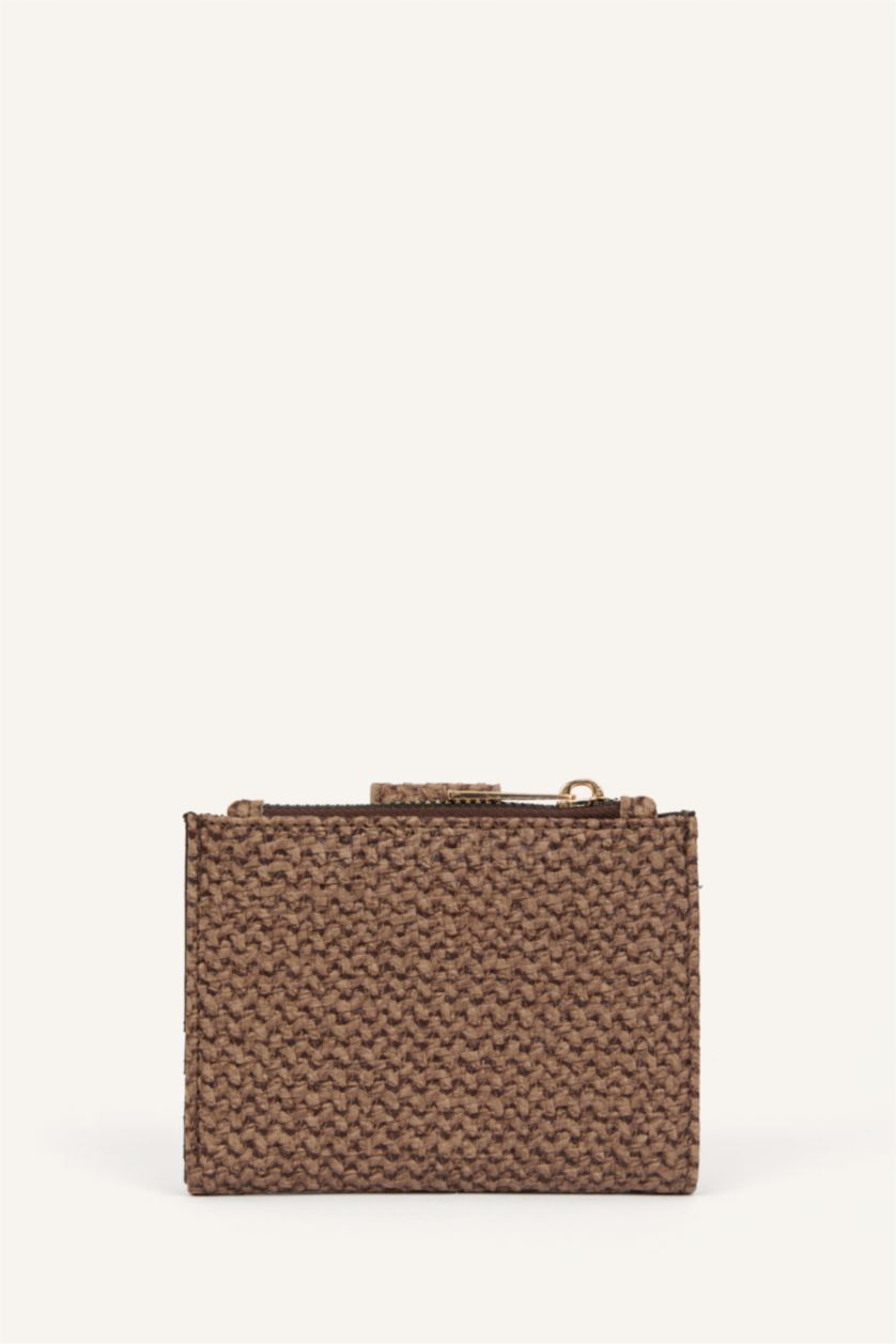 Kadın Kahve Suni Deri Cüzdan