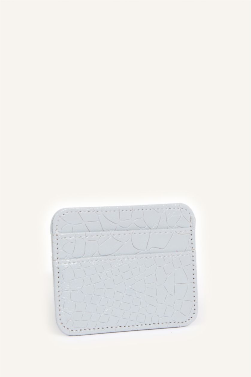 Kadın Mavi Kadın Suni Deri Kartlık