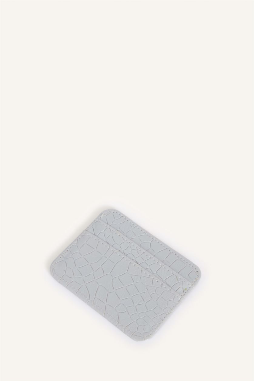 Kadın Mavi Kadın Suni Deri Kartlık