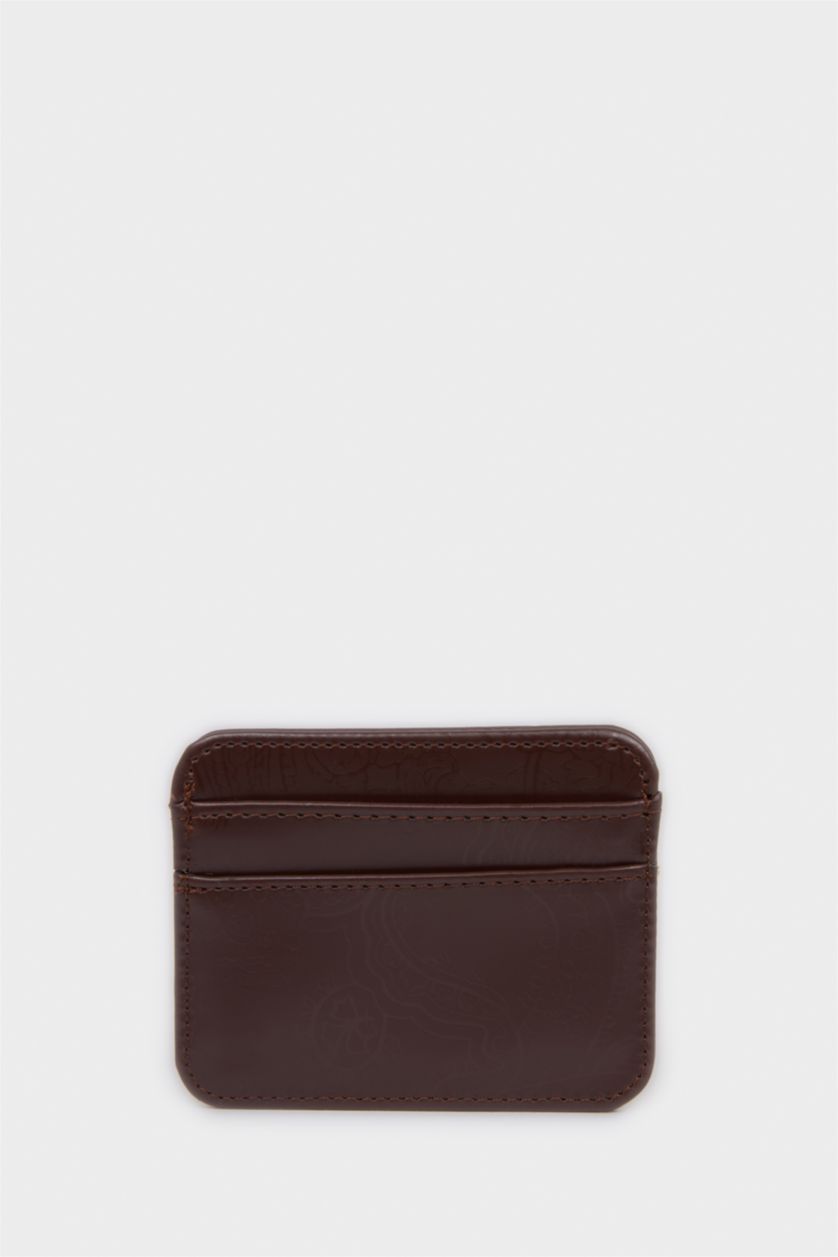 Kadın Kahve Kadın Suni Deri Kartlık