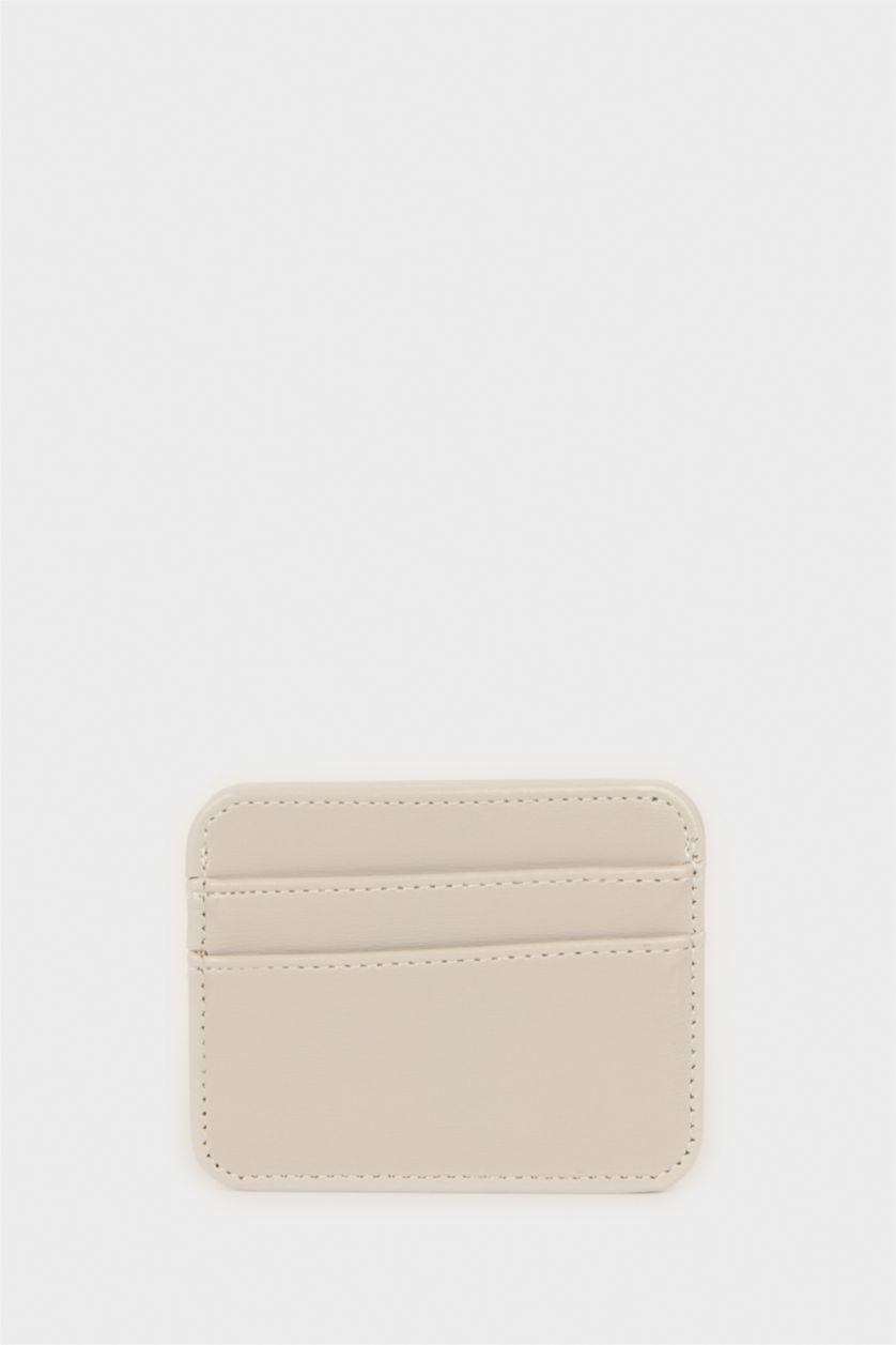 Kadın Gri Kadın Suni Deri Kartlık