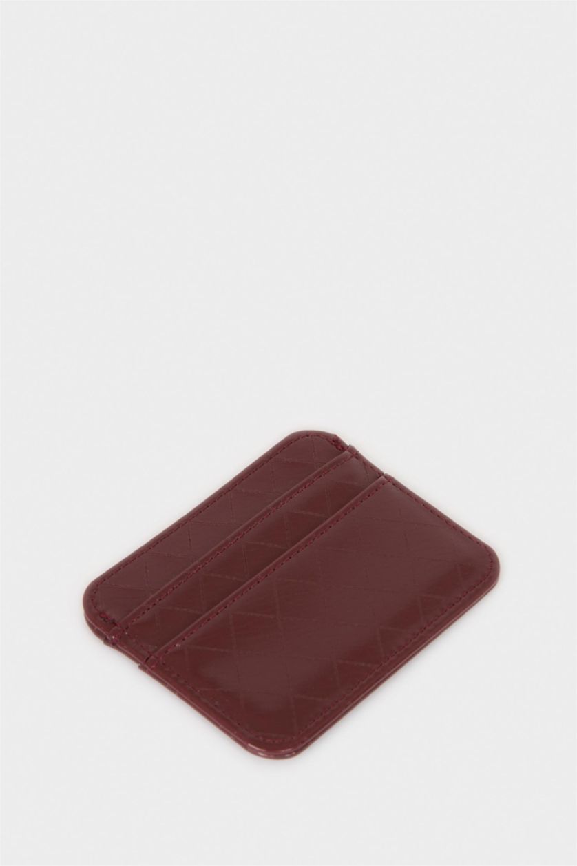 Kadın Bordo Kadın Kartlık