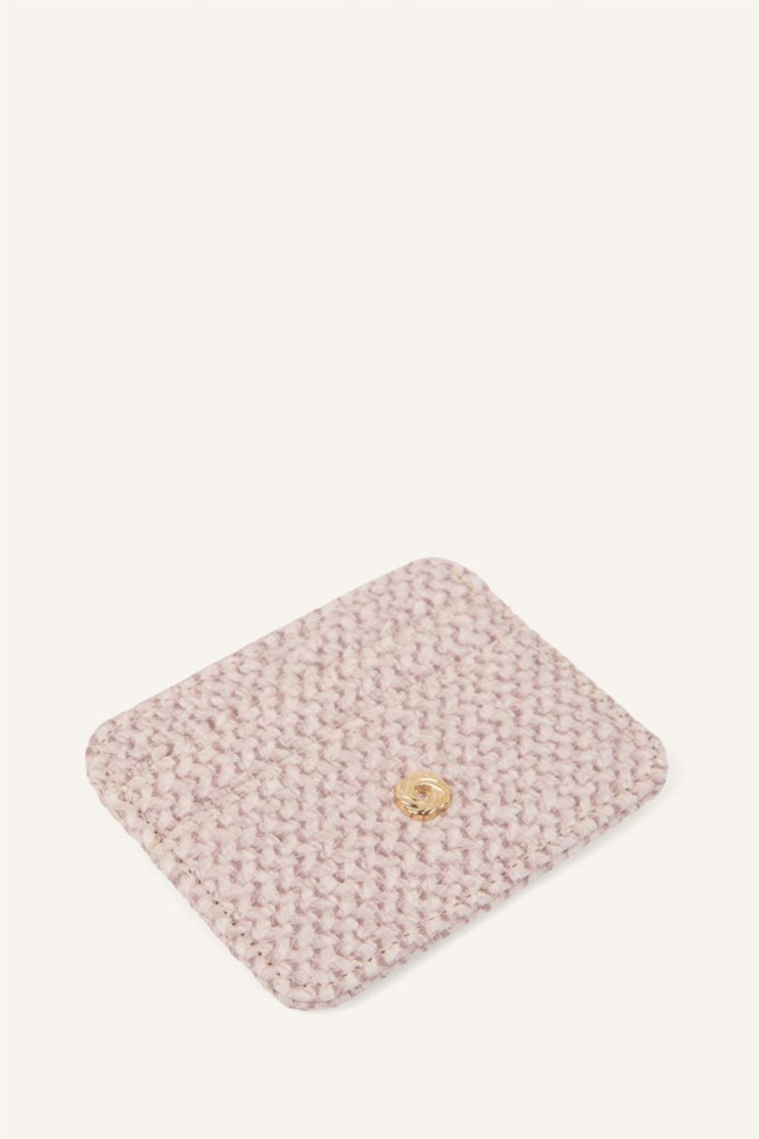 Kadın Pembe Kadın Suni Deri Kartlık