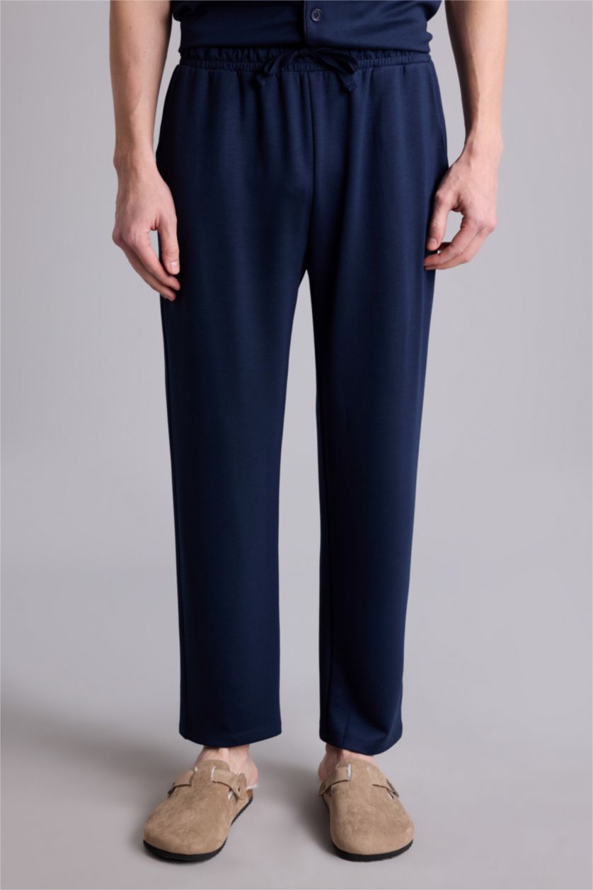 Erkek Lacivert Regular Fit 2'Li Takım