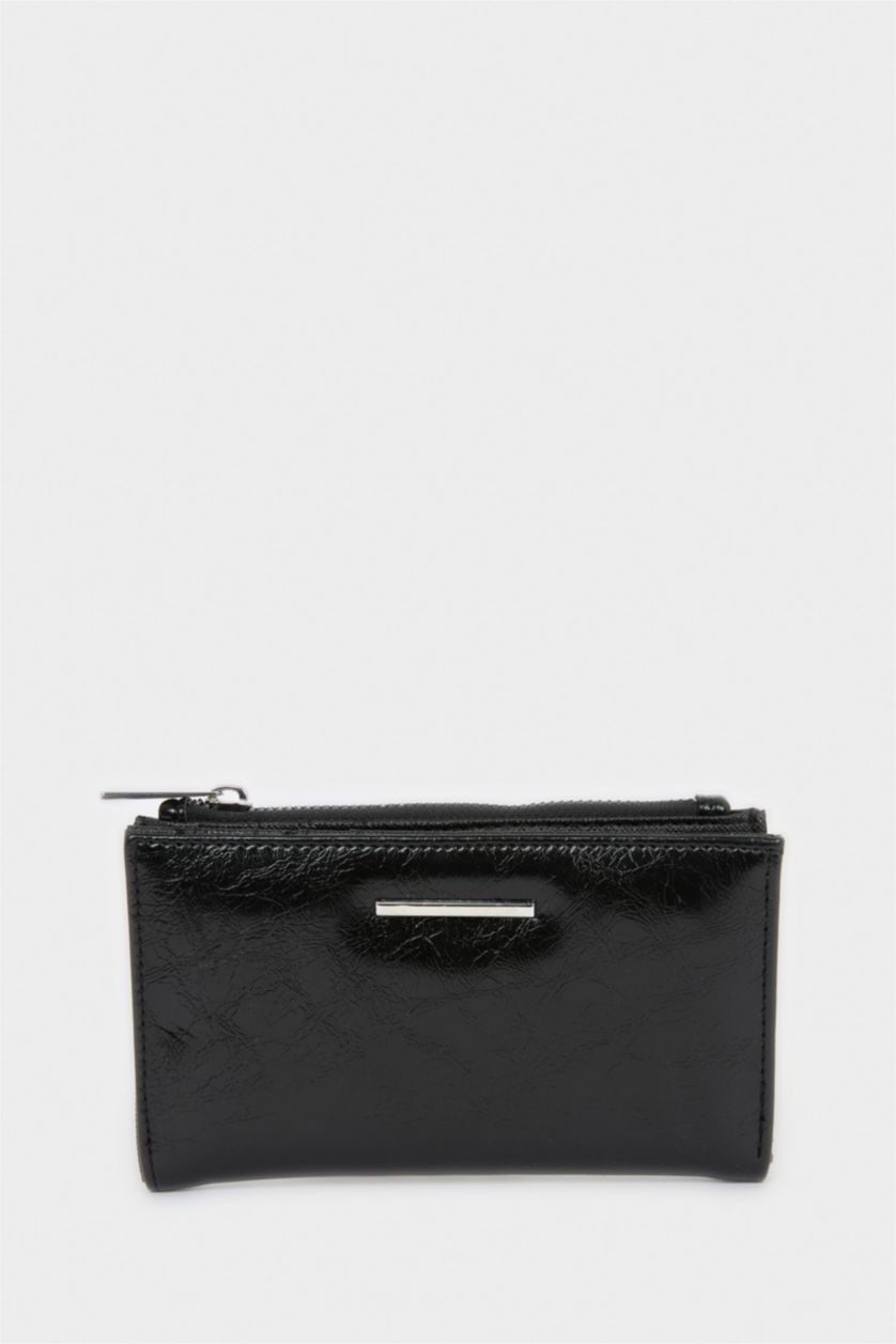 Kadın Siyah Kadın Suni Deri Cüzdan