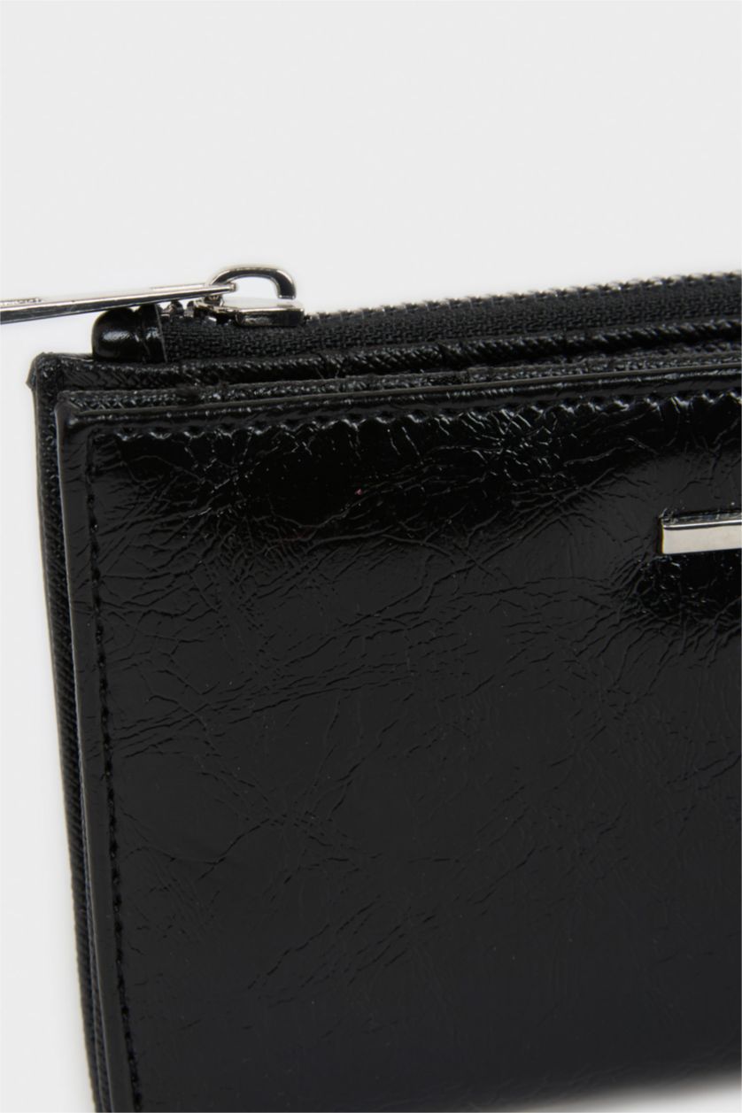 Kadın Siyah Kadın Suni Deri Cüzdan