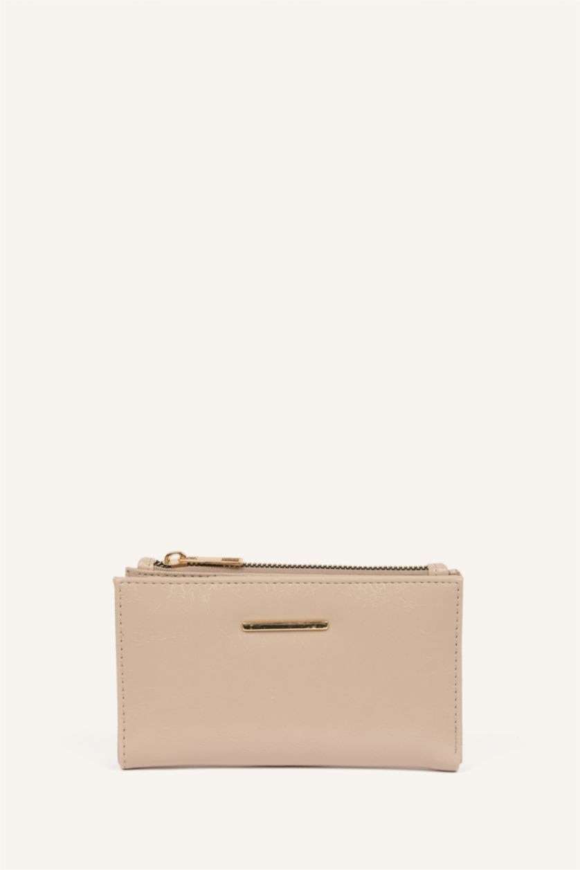 Kadın Kahve Suni Deri Cüzdan