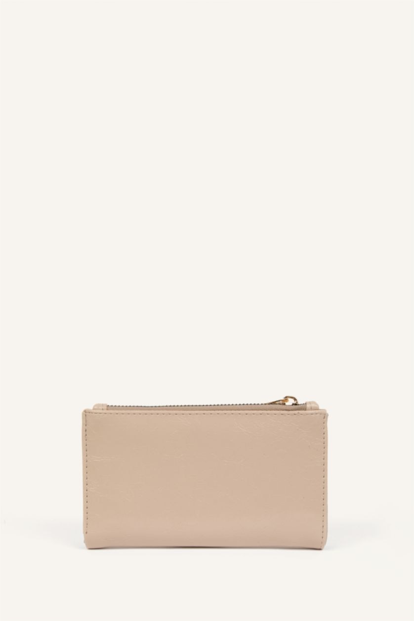 Kadın Kahve Suni Deri Cüzdan