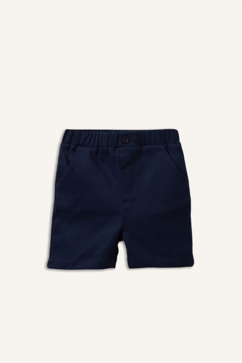 Erkek Bebek Beyaz Ayıcıklı Pike 2'li Takım Erkek Bebek