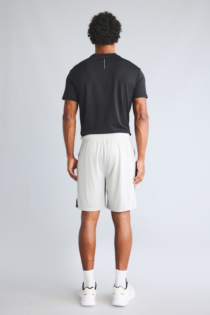 Men Light Grey Standard Fit Shorts
