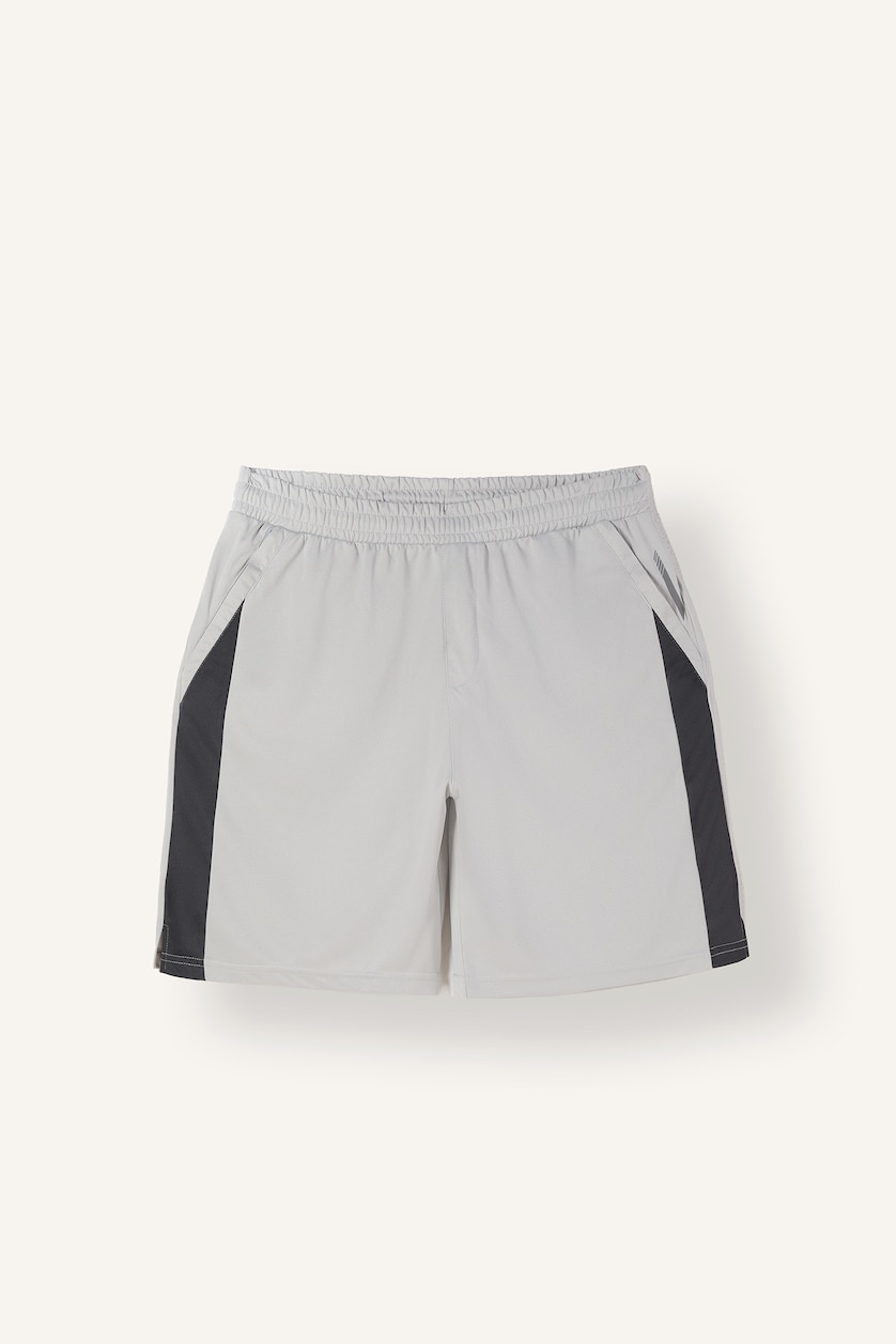رجال رمادي فاتح Standard Fit Shorts