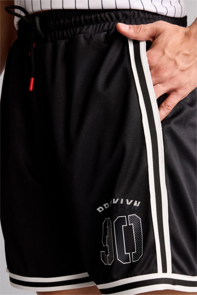 Men Black Loose Fit
