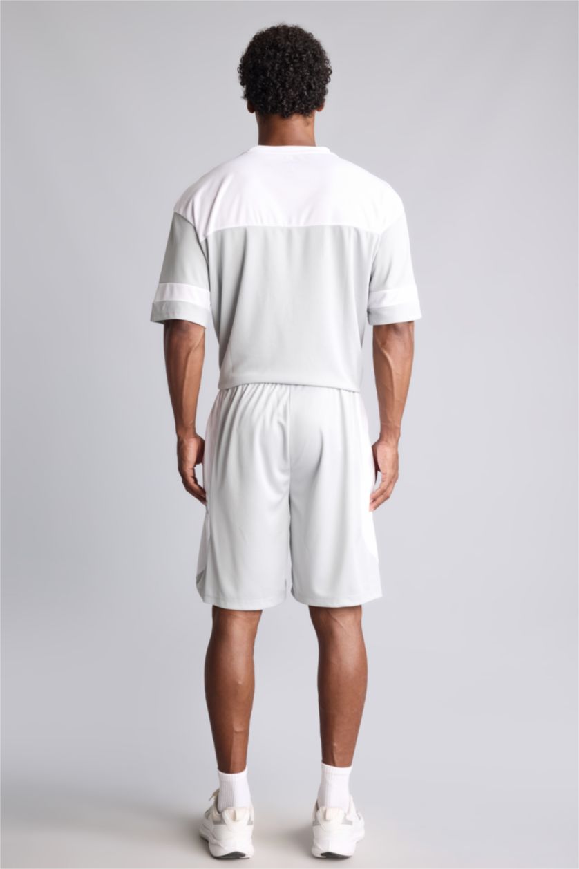 Men Light Grey Standard Fit