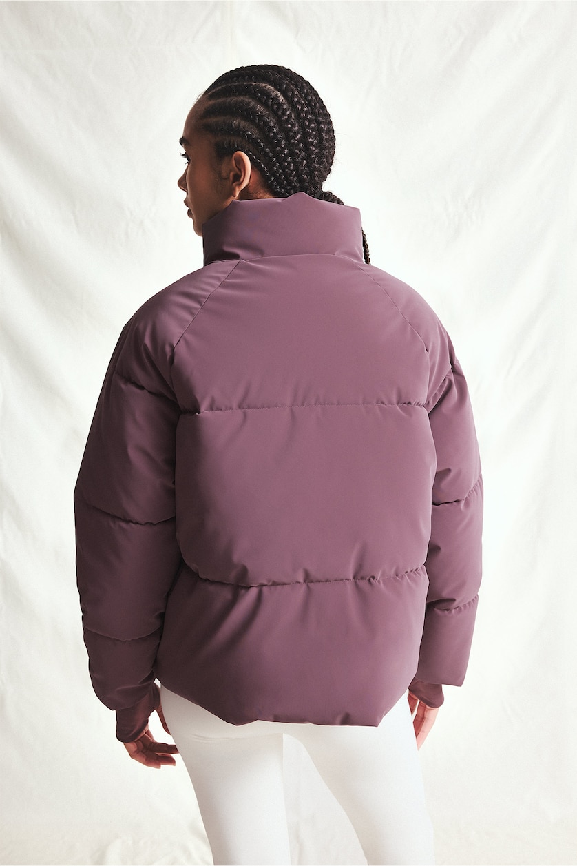WOMAN Plum Regular Fit Waterproof Half-Zip Zip-Up Jacket