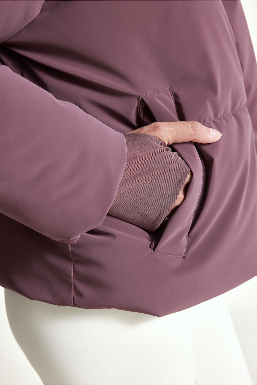 WOMAN Plum Regular Fit Waterproof Half-Zip Zip-Up Jacket