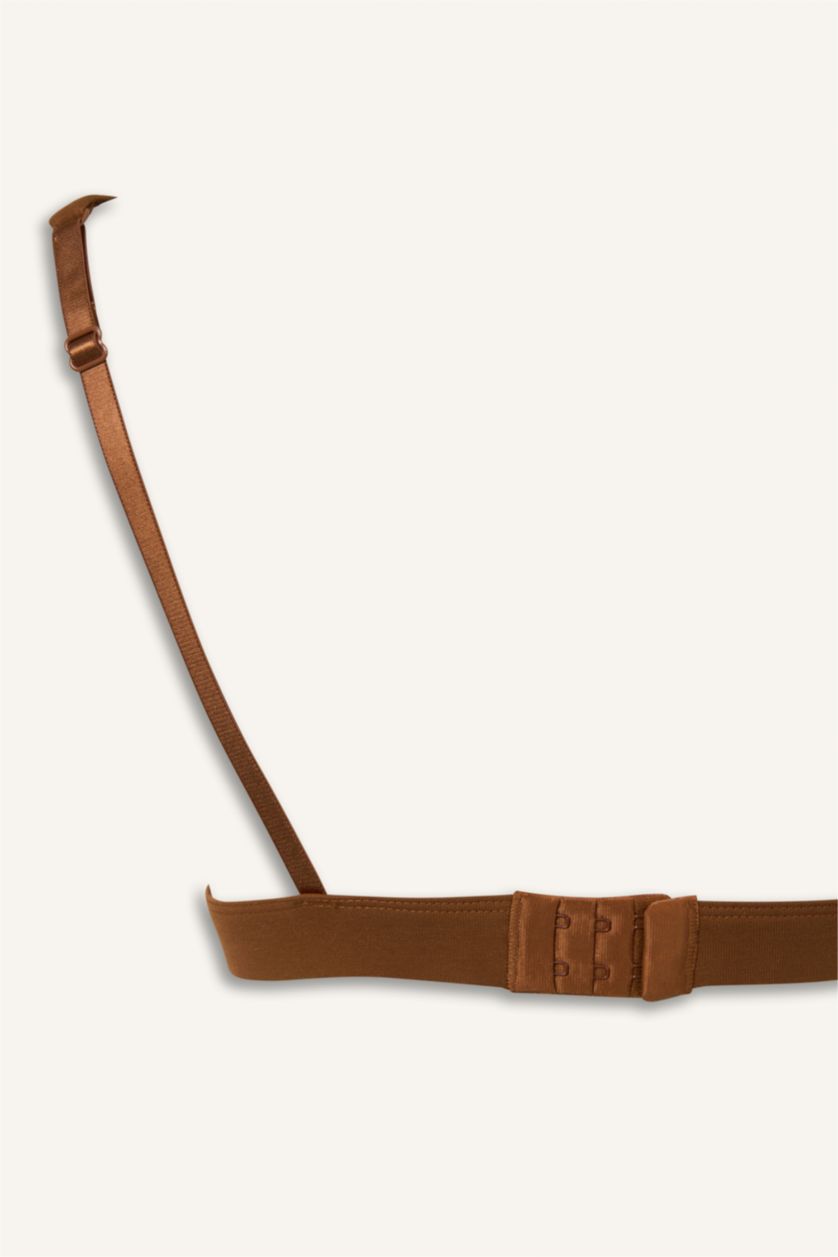 Kadın Camel Pamuklu Kapsız Pedsiz Balensiz