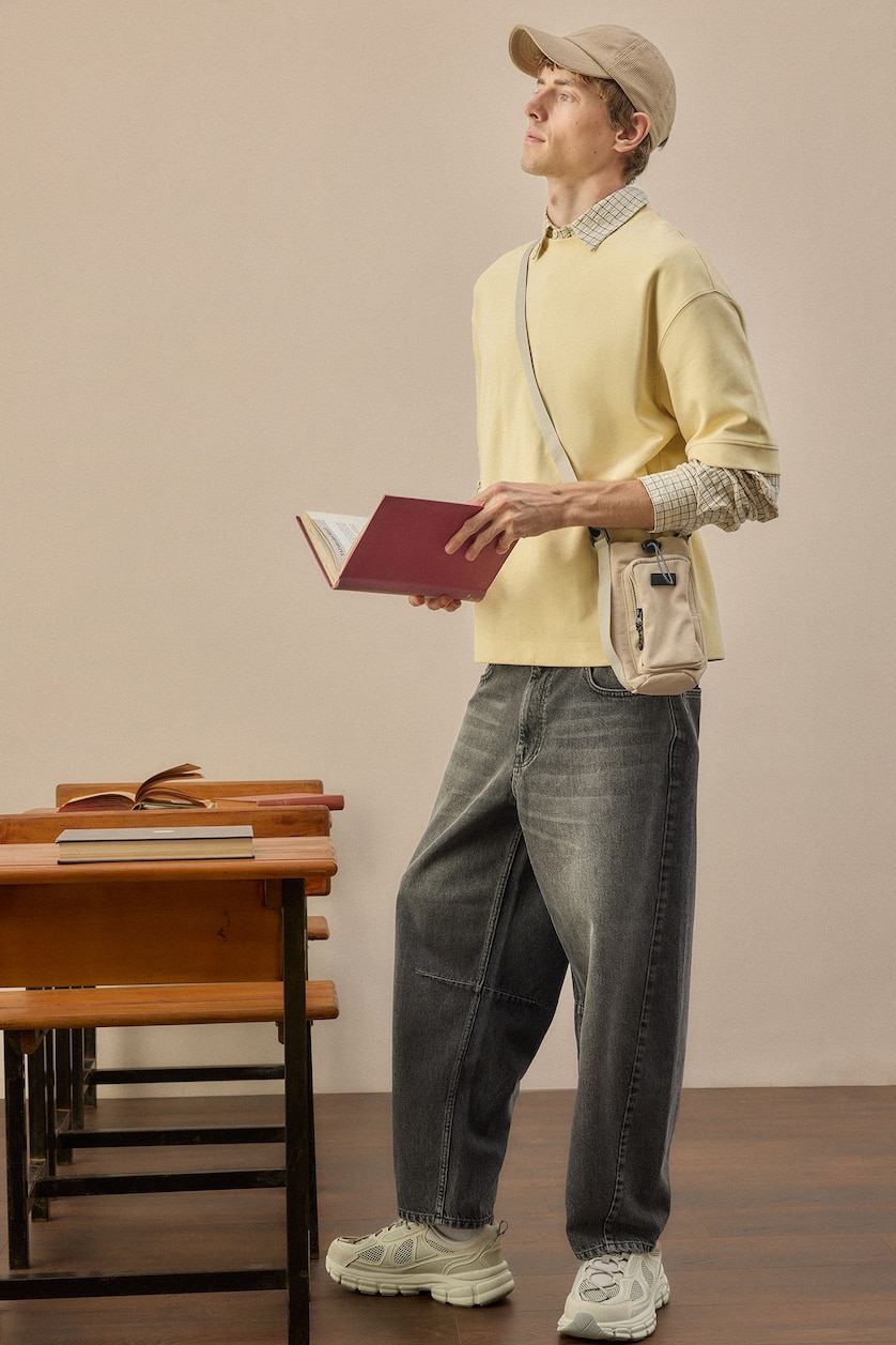 رجال أنثرا Baggy Fit Trousers