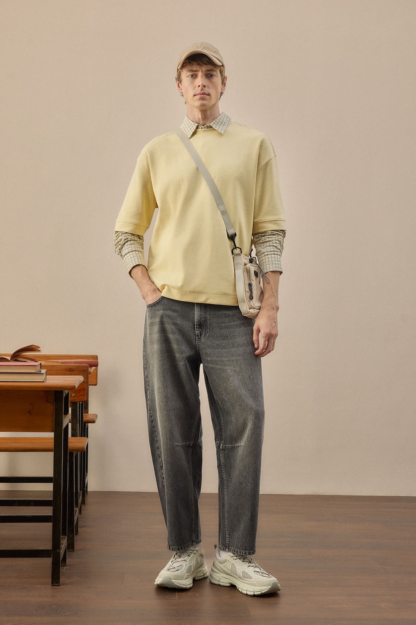 رجال أنثرا Baggy Fit Trousers