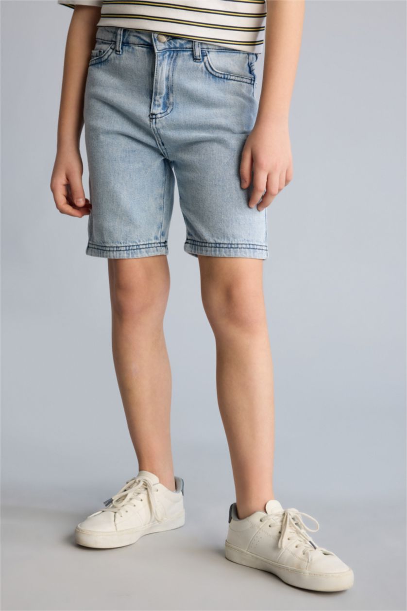 أولاد أزرق فاتح شورت قصة عادية برجل عادي