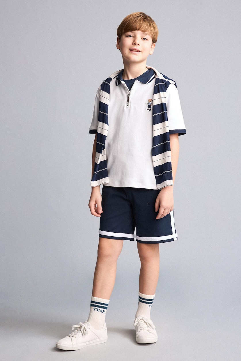 BOYS & TEENS NAVY Boy Regular Fit Shorts