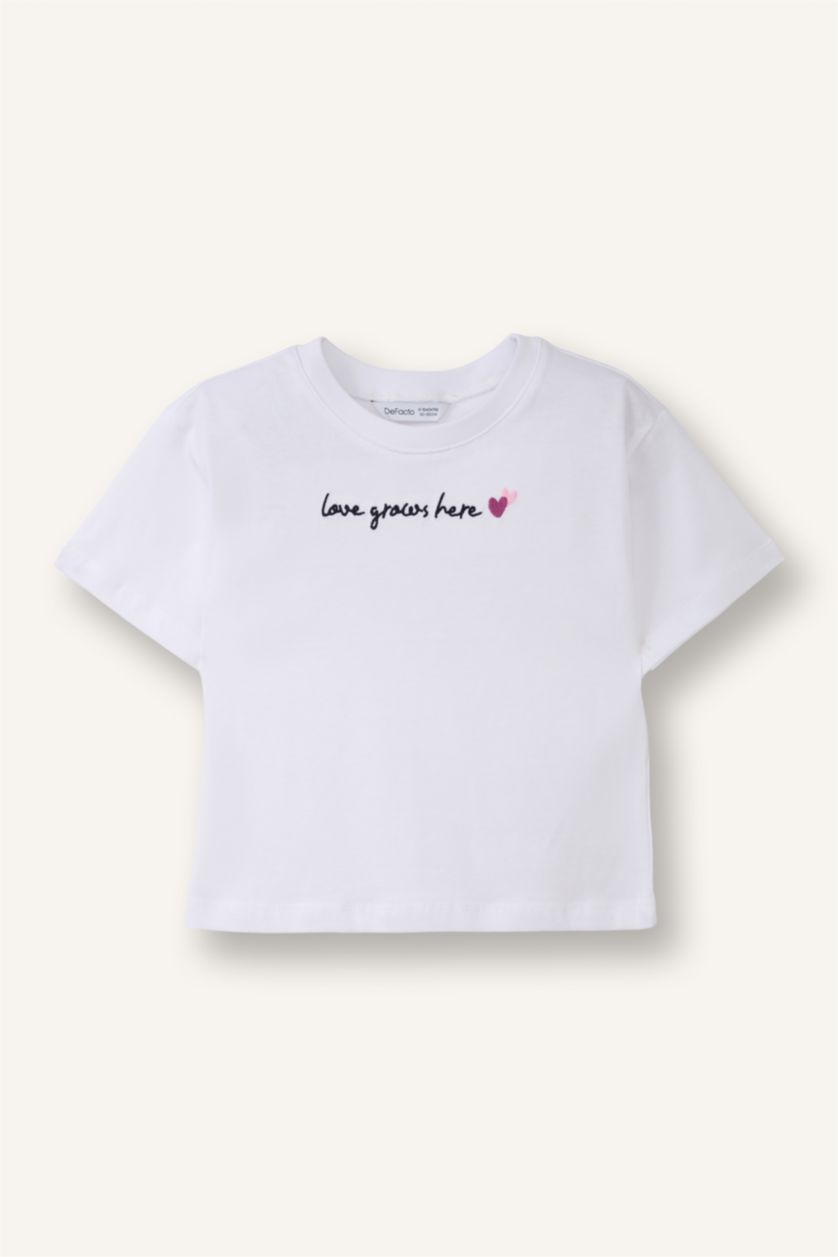 Kız Bebek Pembe Çizgili Penye 3'lü Tişört Kız Bebek