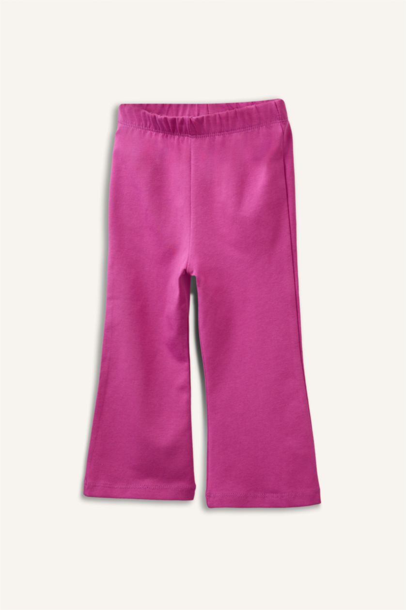 Kız Bebek Mor Ribana 2'li Tayt Kız Bebek