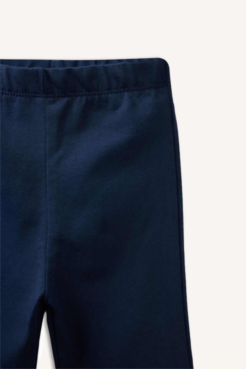 Kız Bebek Mor Ribana 2'li Tayt Kız Bebek