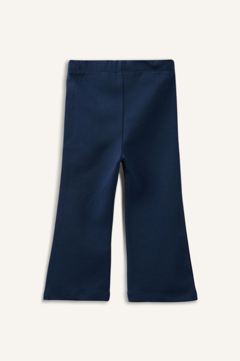 Kız Bebek Mor Ribana 2'li Tayt Kız Bebek