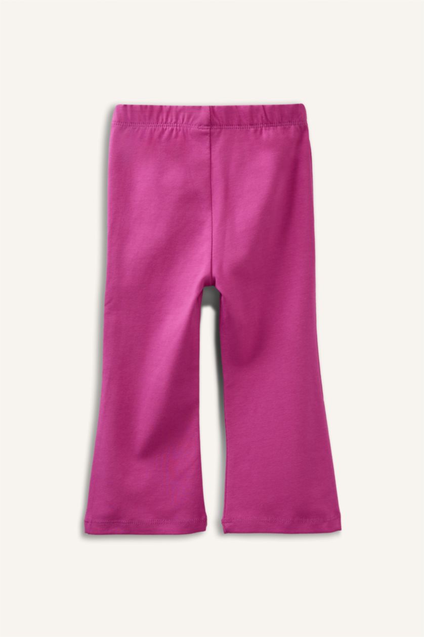 Kız Bebek Mor Ribana 2'li Tayt Kız Bebek