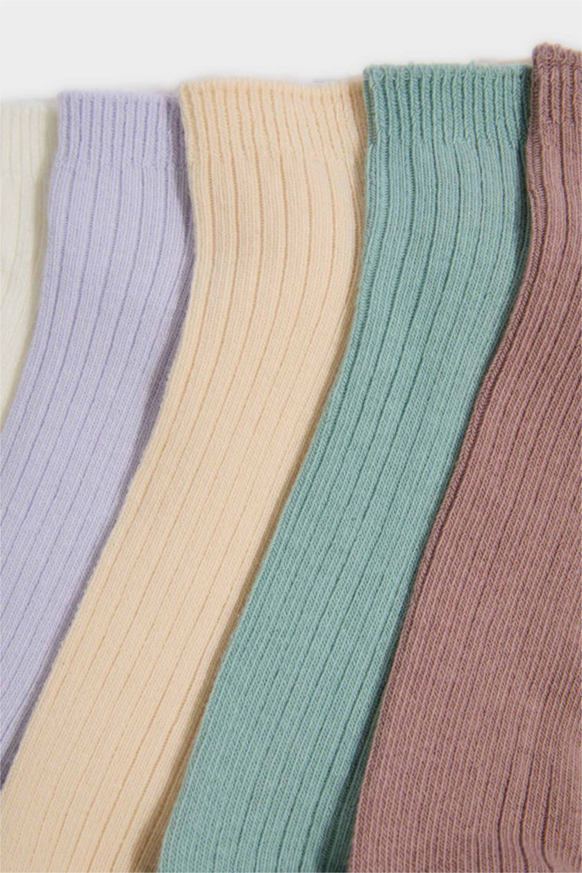 Women Karma 5 Piece Cotton Short Socks