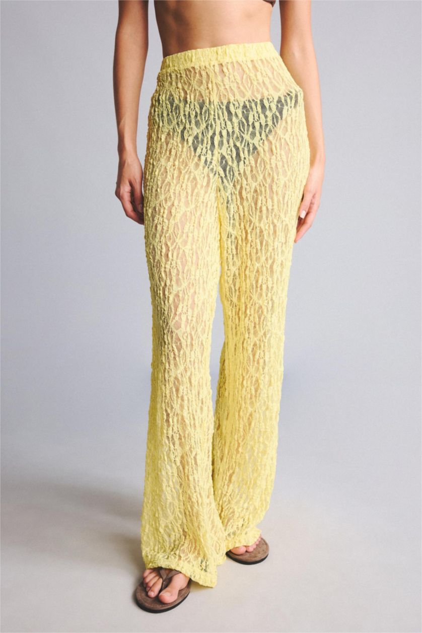 WOMAN Yellow Beachwear
