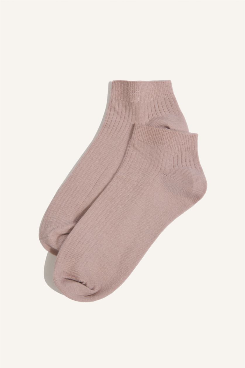 Young Girls - Teen Girls Pink Girl 5 Piece Short Socks