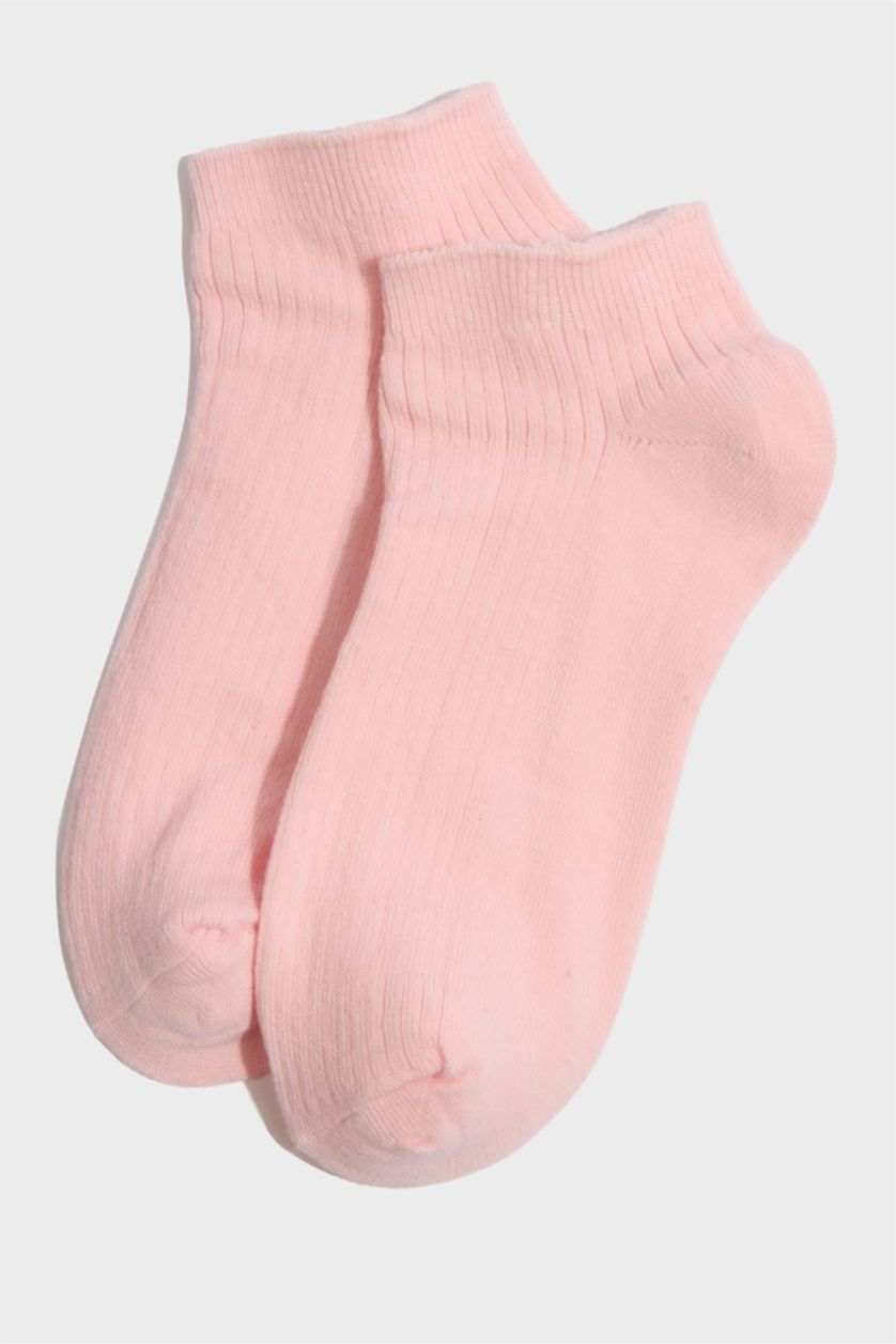 Young Girls - Teen Girls Light Pink Girl 5 Piece Short Socks