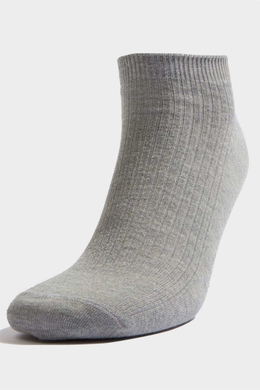 Erkek Karma Erkek 5'li Pamuklu Patik Çorap