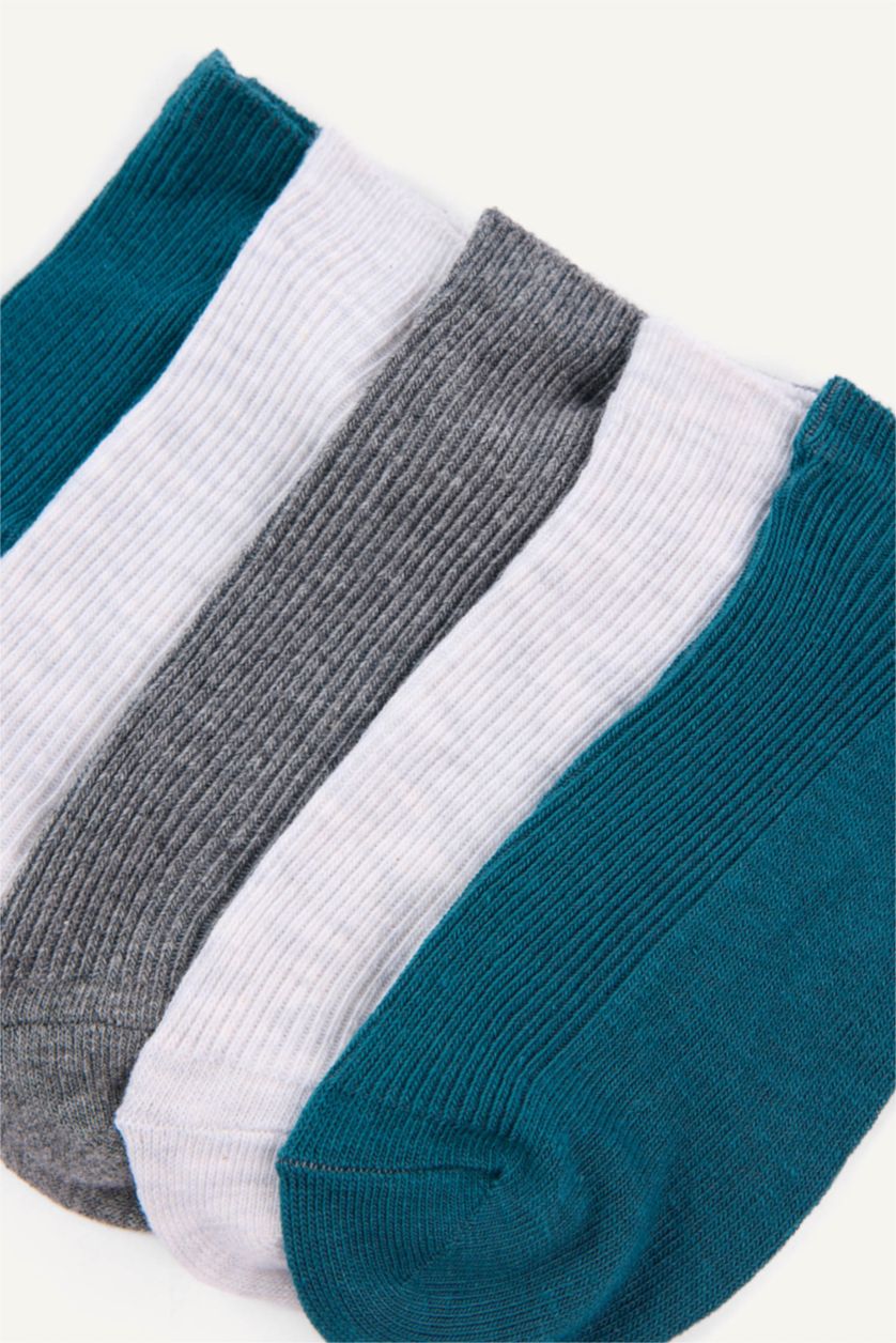 Young Boys - Teen Boys NAVY Boy 5 Piece Short Socks