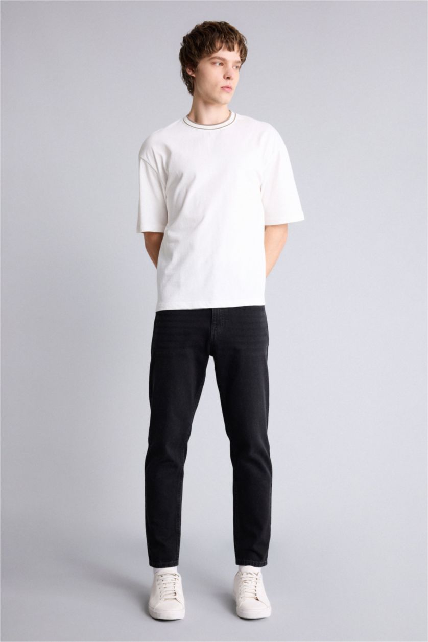 MAN Ecru Man Short Sleeve T-Shirt