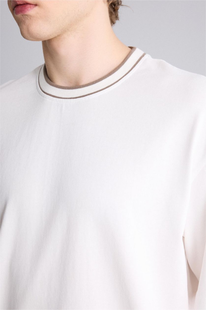 MAN Ecru Man Short Sleeve T-Shirt