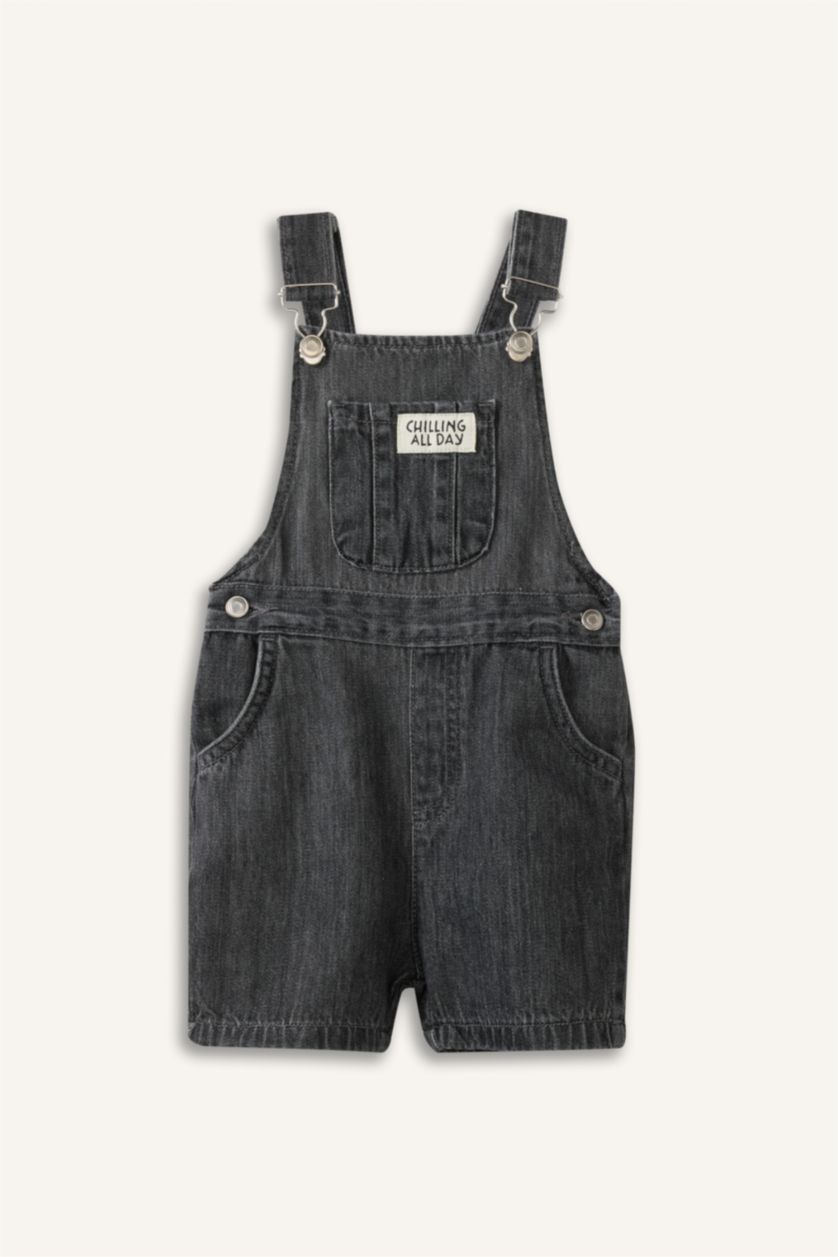 Erkek Bebek Gri Jean Tulum Erkek Bebek