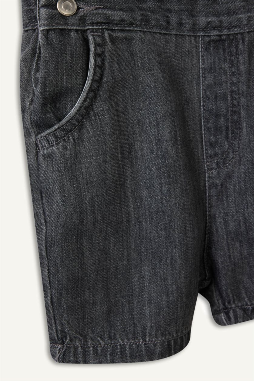 Erkek Bebek Gri Jean Tulum Erkek Bebek