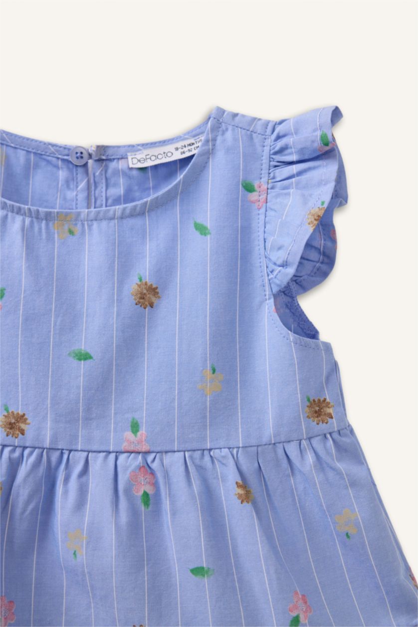 Kız Bebek Ekru Krinkıl 2'li Takım Kız Bebek