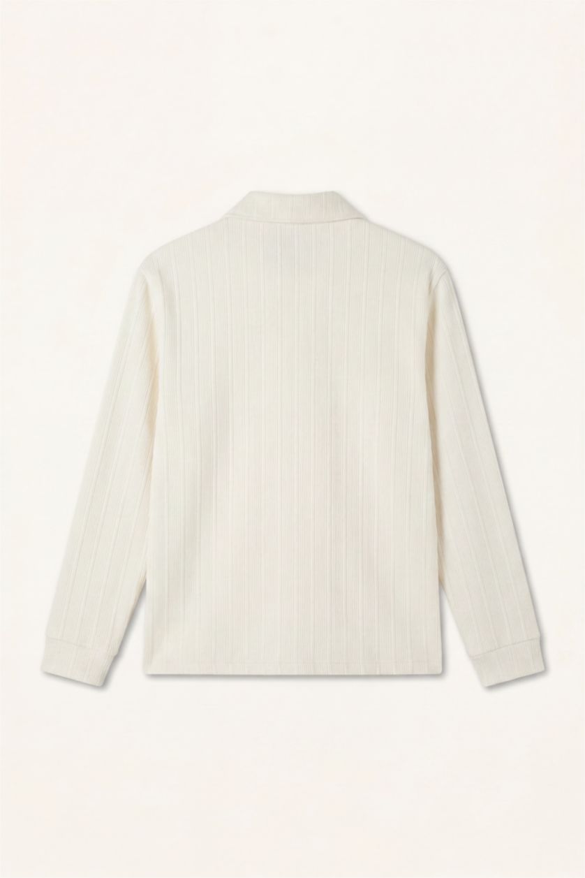 Men Ecru Regular Fit Sweatshirt