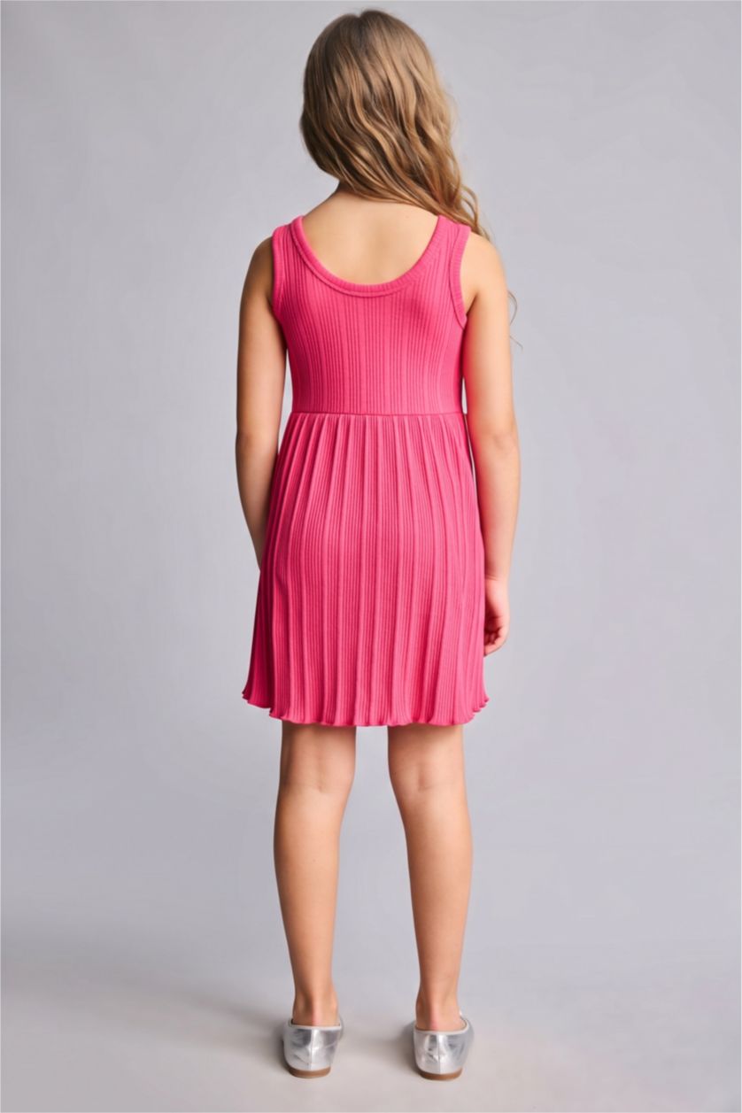 Young Girls - Teen Girls Fushsia Girl Sleeveless Dress