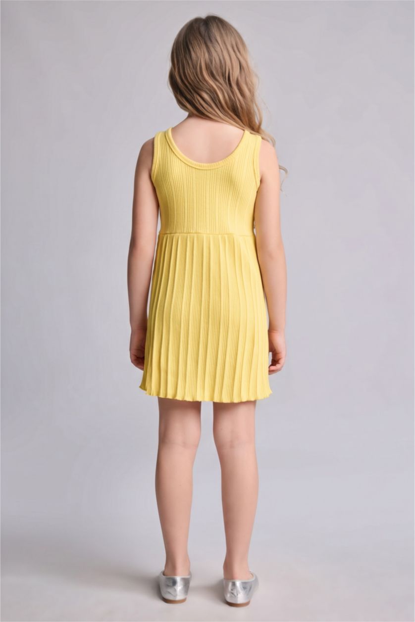 Young Girls - Teen Girls Yellow Girl Sleeveless Dress