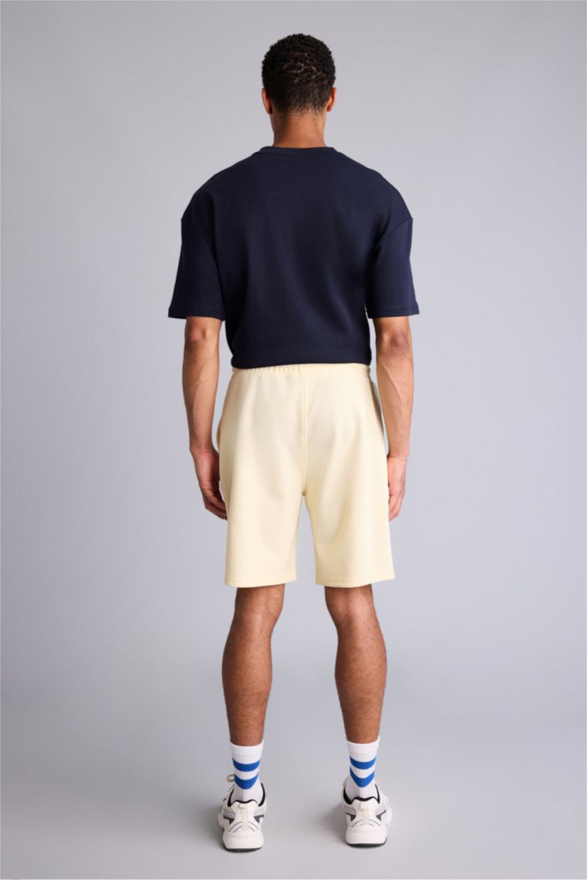 HOMME Jaune Standard Fit NBA Golden State Warriors Shorts