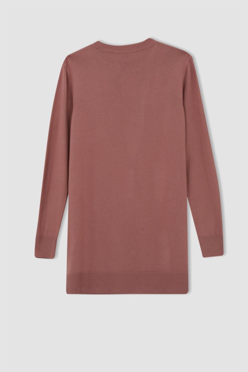 WOMAN Rose Regular Fit Crew Neck Tunic