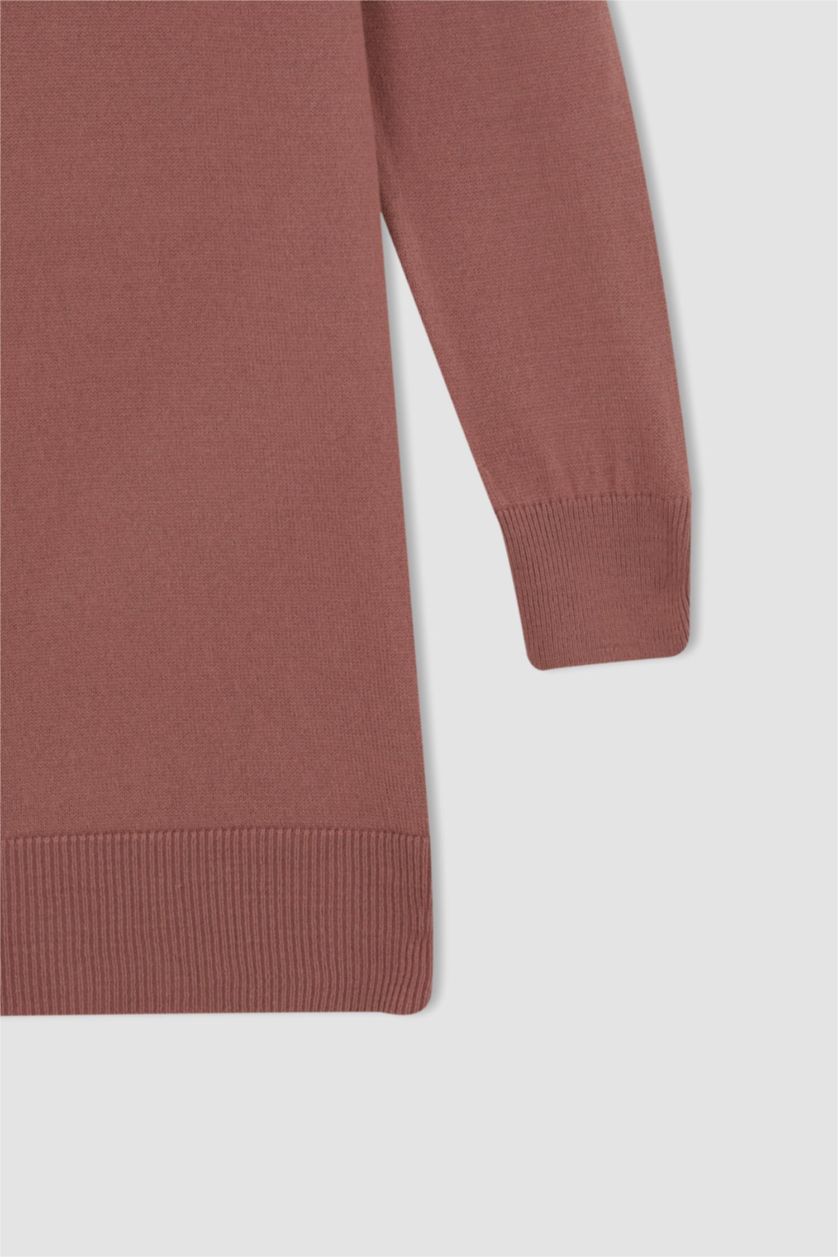 WOMAN Rose Regular Fit Crew Neck Tunic