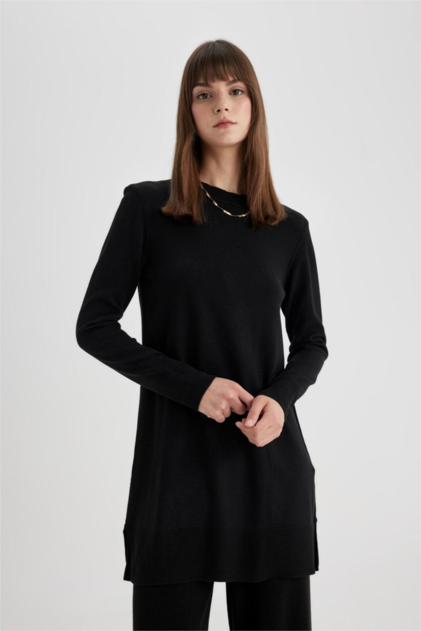 نساء أسود Regular Fit Tunic