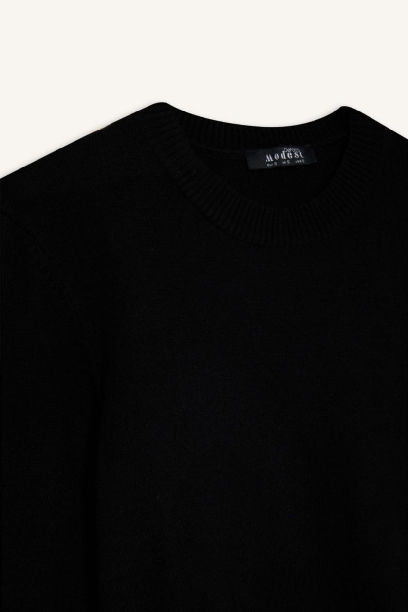 نساء أسود Regular Fit Tunic