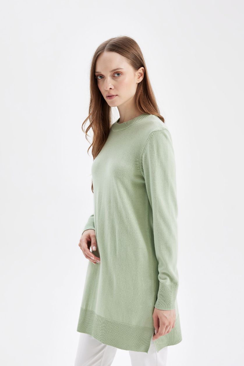 Әйелдерге Жалбыз с мойын Туника