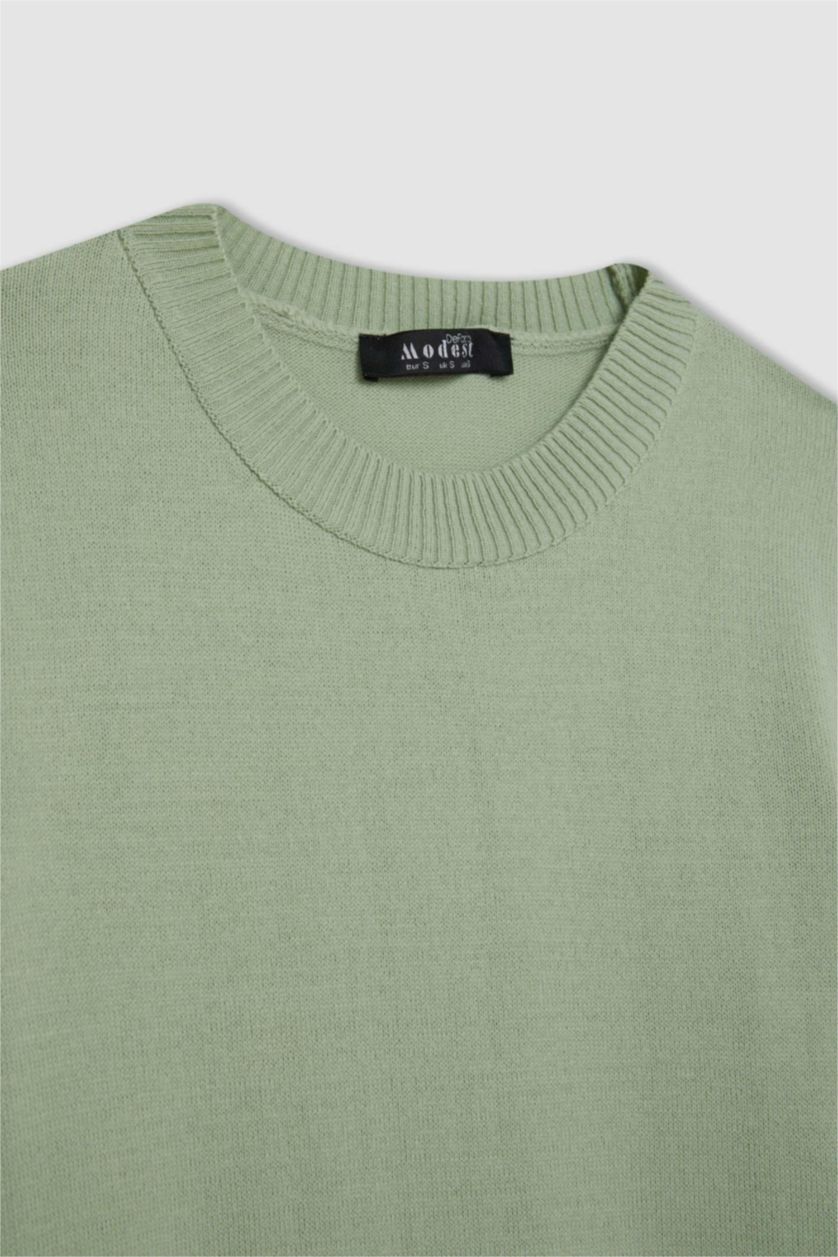 Әйелдерге Жалбыз с мойын Туника